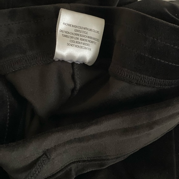 NBA Chicago Bulls black velour tracksuit jogger pants size Large - Picture 8 of 13